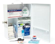 FIRST AID KIT BRENNISTON Q2FD LARGE WORK PLACE DELUXE METAL CABINET