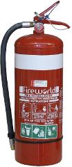 FIRE EXTINGUISHER FIREWORLD FABE9 DRY CHEMICAL 9.0KG