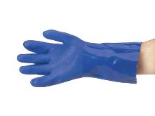 GLOVE SAFETY PROVAL TROJAN PVC BLUE HEAVY DUTY - 30CM - SIZE 9
