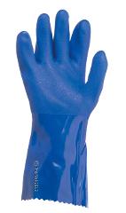 GLOVE SAFETY PROVAL TROJAN PVC BLUE HEAVY DUTY - 30CM - SIZE 11