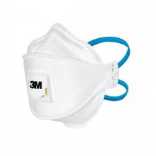RESPIRATOR DISPOSABLE 3M 9322 P2 FLAT FOLD VALVED SUITABLE FOR DUST/MIST/FUME 10/BOX